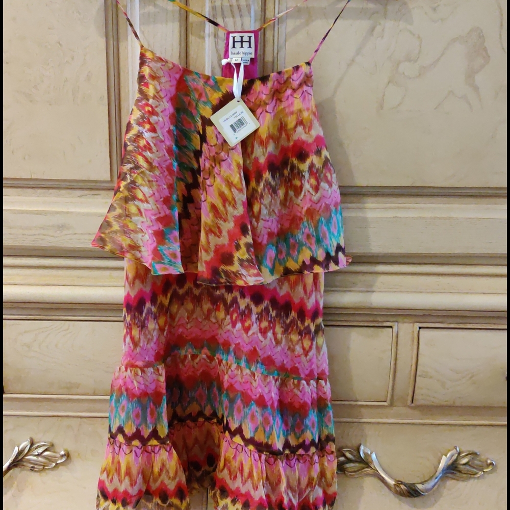 Haute Hippie 100% Silk Dress